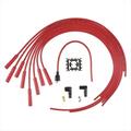 Accel 8 Mm. Super Stock Copper Universal Wire Set- Red A35-4040R